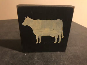 Shelf Sitter - Cow