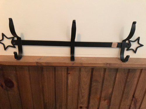 Iron Coat Rack - Star